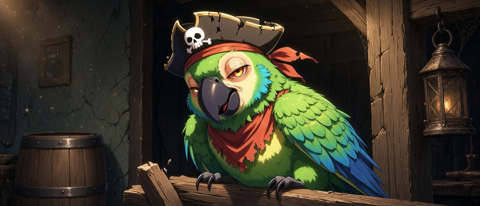 Parrot poster